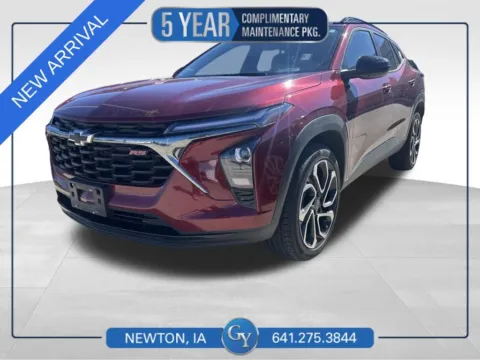 Red 2025 Chevrolet Trax 2RS for sale in Newton, IA