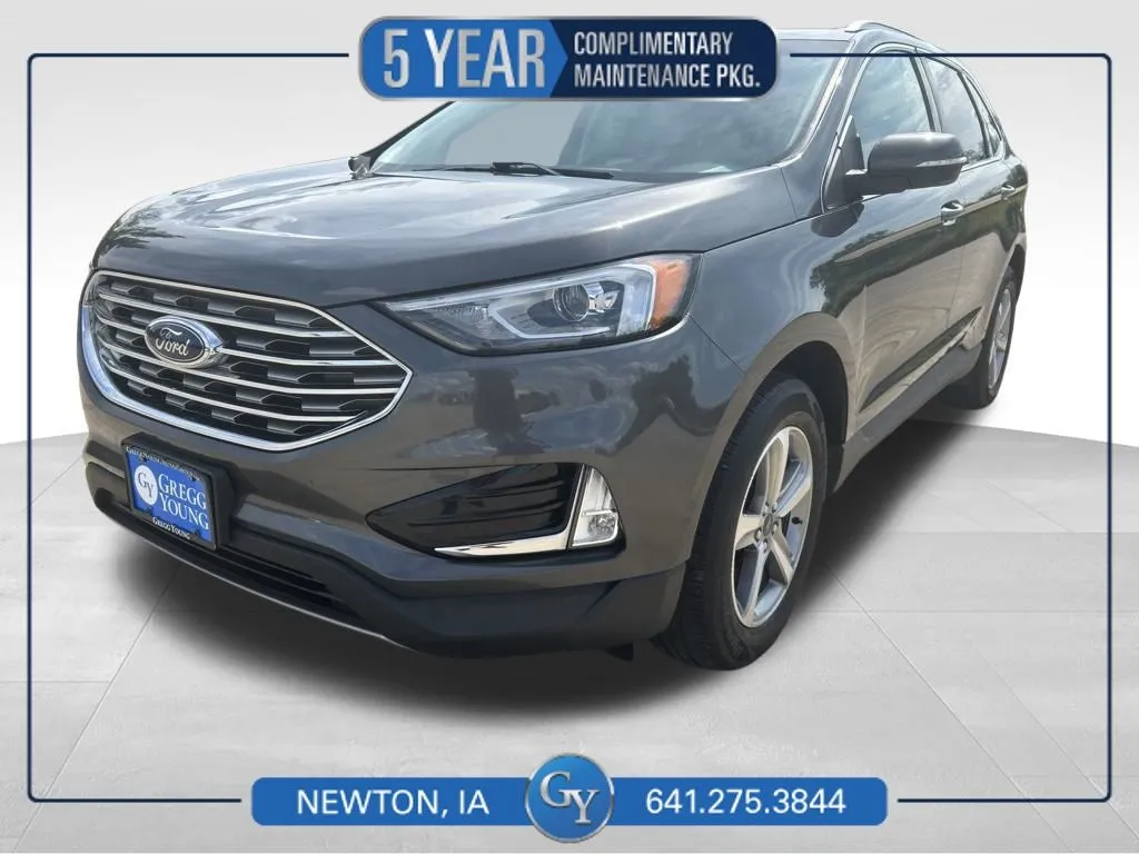 Gray 2019 Ford Edge SEL for sale in Newton, IA