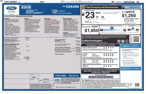 Photos of 2019 Ford Edge SEL for sale in Newton, IA at Gregg Young Chevrolet Newton