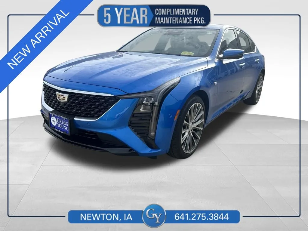 Blue 2026 Cadillac CT5 Premium Luxury for sale in Newton, IA