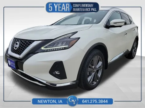 White 2022 Nissan Murano Platinum for sale in Newton, IA