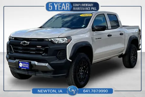 White 2026 Chevrolet Colorado Trail Boss for sale in Newton, IA