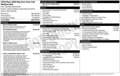 Photos of 2024 Ram 2500 Big Horn for sale in Newton, IA at Gregg Young Chevrolet Newton
