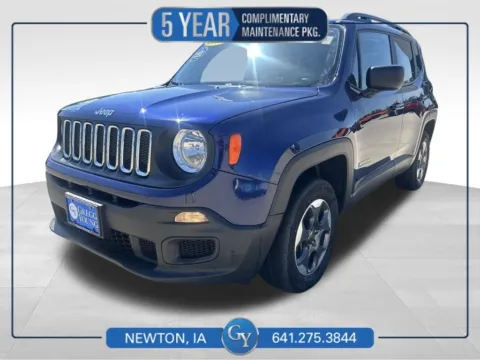 Blue 2017 Jeep Renegade Sport for sale in Newton, IA