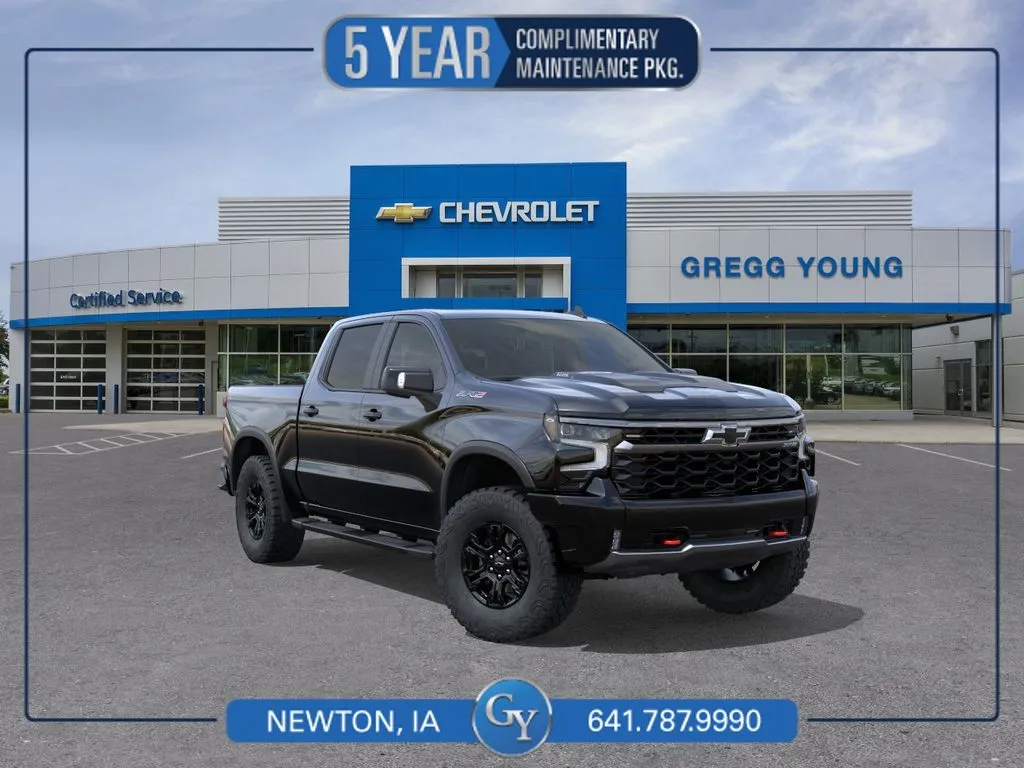 Black 2026 Chevrolet Silverado 1500 ZR2 for sale in Newton, IA