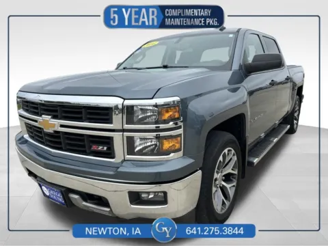Gray 2014 Chevrolet Silverado 1500 LT for sale in Newton, IA
