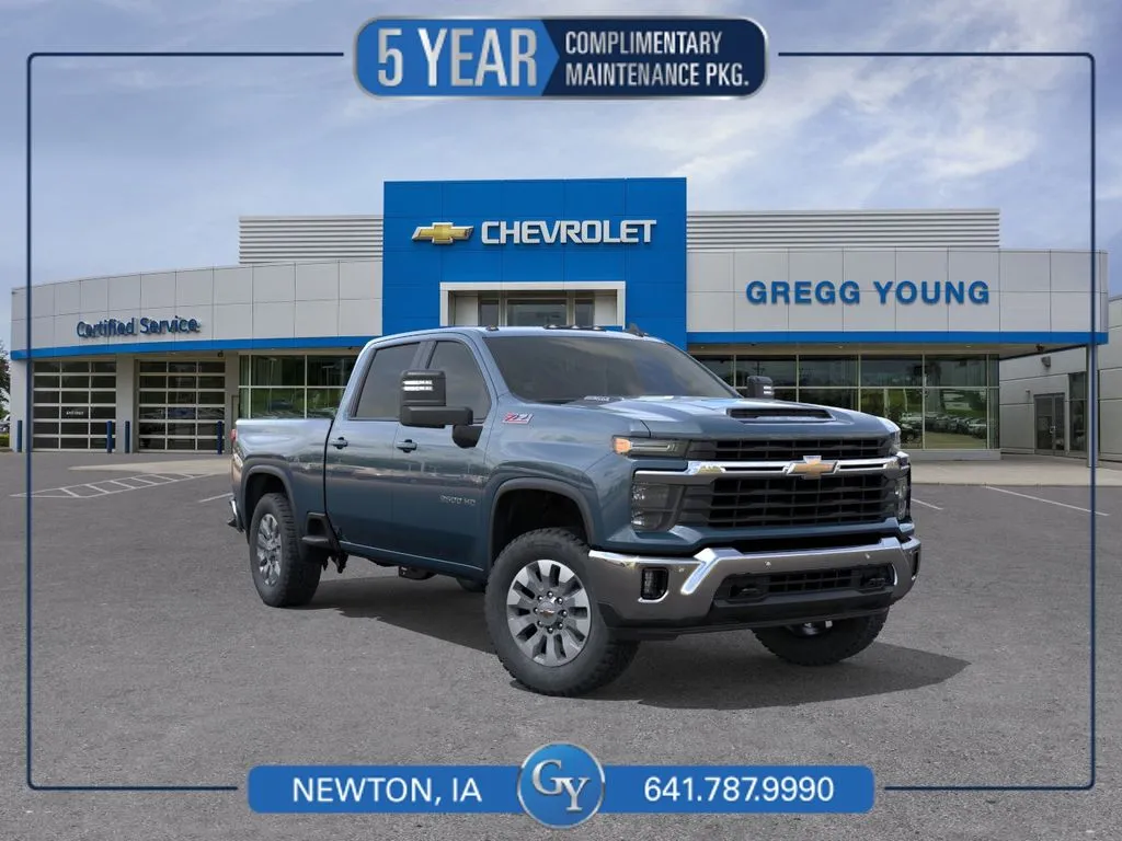 Blue 2026 Chevrolet Silverado 2500HD LT for sale in Newton, IA