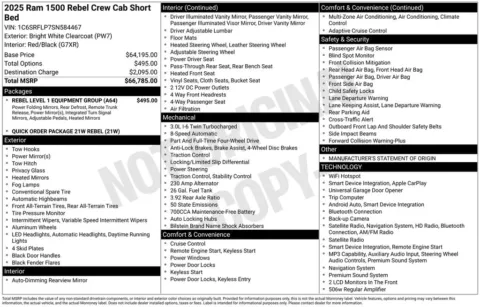 Photos of 2025 Ram 1500 Rebel for sale in Newton, IA at Gregg Young Chevrolet Newton