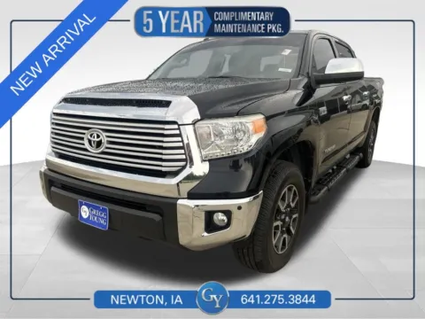 Black 2017 Toyota Tundra Limited for sale in Newton, IA
