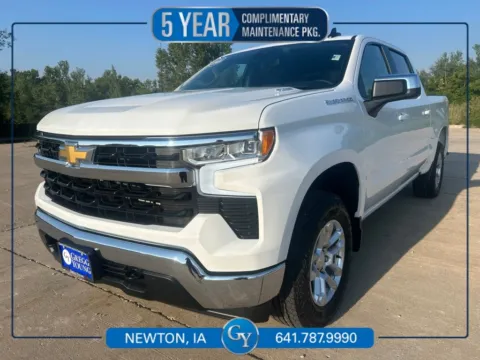 White 2026 Chevrolet Silverado 1500 LT for sale in Newton, IA