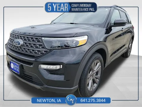 Black 2024 Ford Explorer XLT for sale in Newton, IA