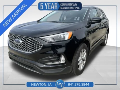 Black 2024 Ford Edge SEL for sale in Newton, IA
