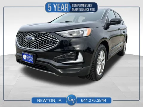 Black 2024 Ford Edge SEL for sale in Newton, IA