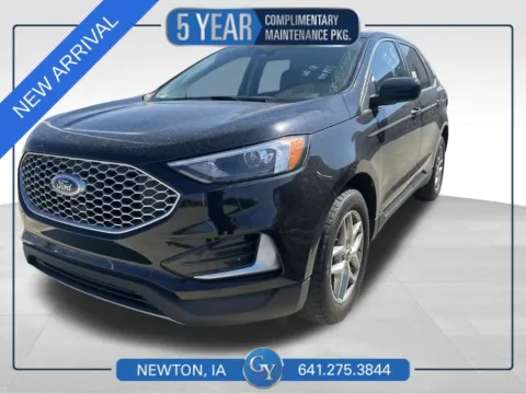 Black 2024 Ford Edge SEL for sale in Newton, IA
