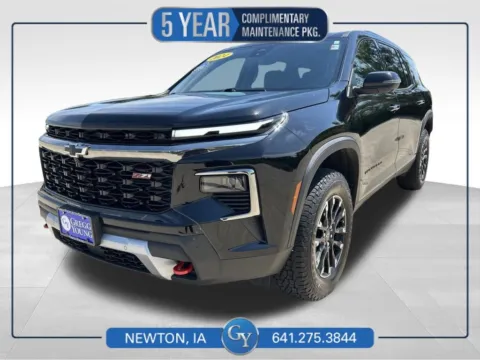 Black 2024 Chevrolet Traverse Z71 for sale in Newton, IA