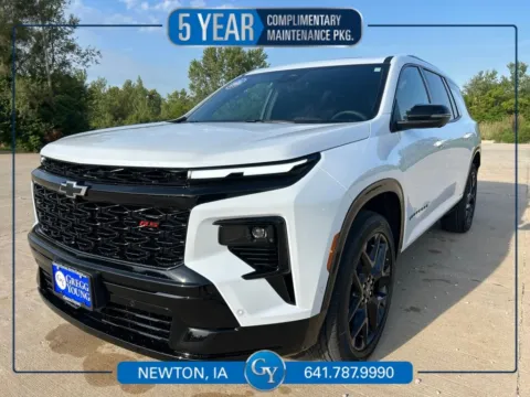 White 2026 Chevrolet Traverse RS for sale in Newton, IA