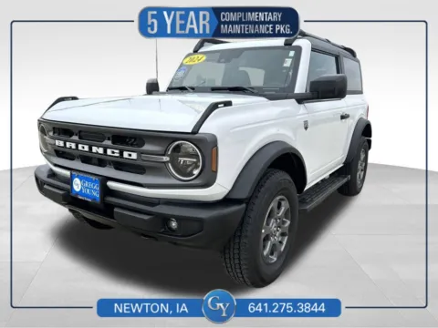 White 2024 Ford Bronco Big Bend for sale in Newton, IA