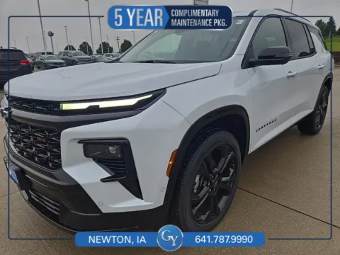 White 2027 Chevrolet Traverse RS for sale in Newton, IA