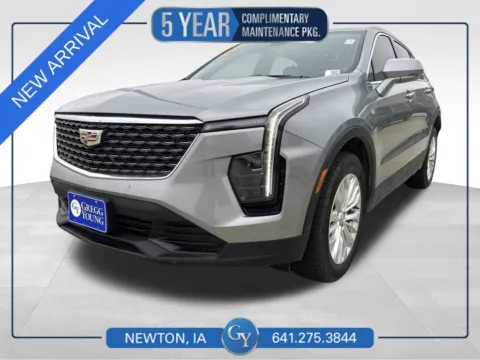 Silver 2024 Cadillac XT4 Luxury for sale in Newton, IA