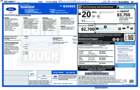 Photos of 2024 Ford Ranger XLT for sale in Newton, IA at Gregg Young Chevrolet Newton