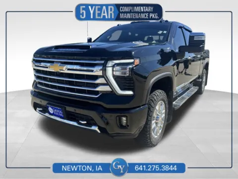 Black 2025 Chevrolet Silverado 2500 HD High Country for sale in Newton, IA