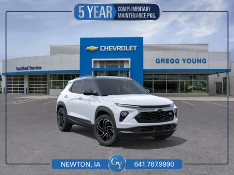 White 2026 Chevrolet TrailBlazer RS for sale in Newton, IA