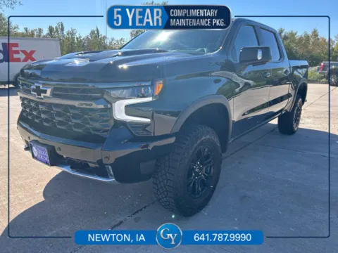 Black 2026 Chevrolet Silverado 1500 ZR2 for sale in Newton, IA
