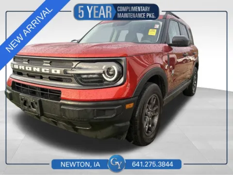 Red 2022 Ford Bronco Sport Big Bend for sale in Newton, IA