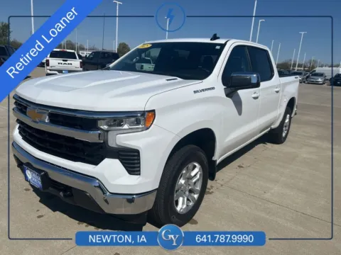 White 2025 Chevrolet Silverado 1500 LT for sale in Newton, IA