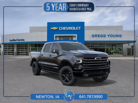 Black 2026 Chevrolet Silverado 1500 High Country for sale in Newton, IA
