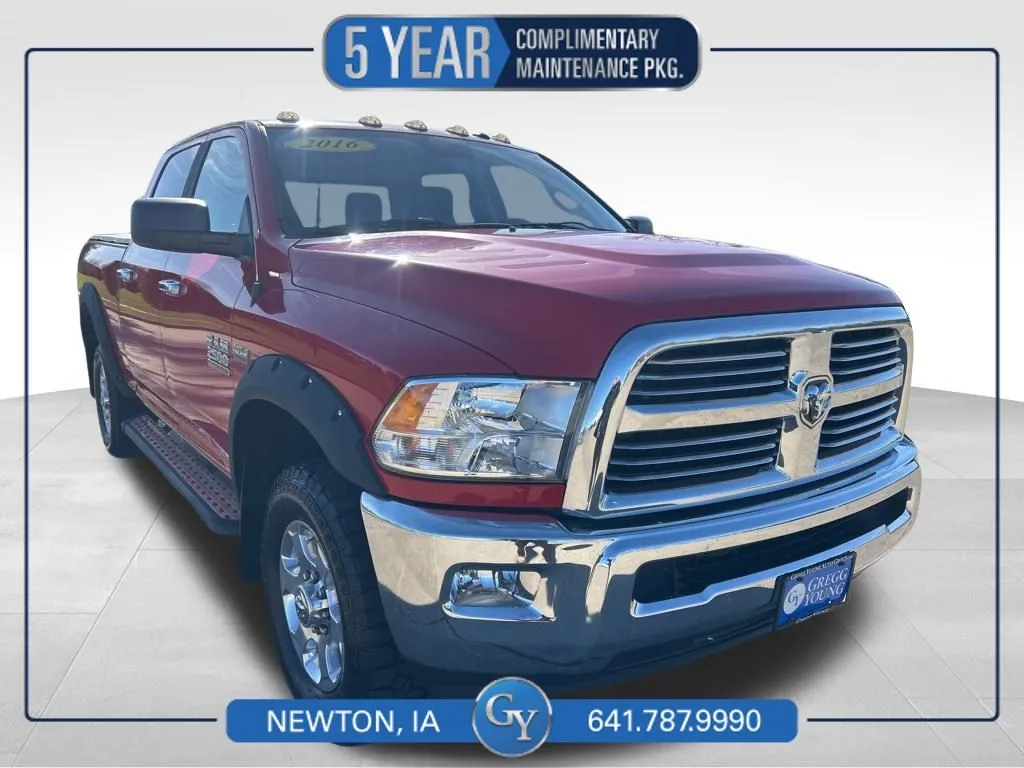 Red 2016 Ram 2500 Big Horn for sale in Newton, IA
