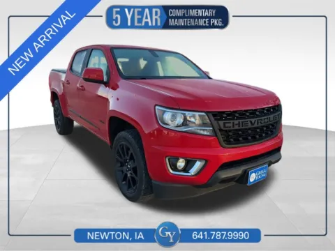 Red 2019 Chevrolet Colorado LT for sale in Newton, IA