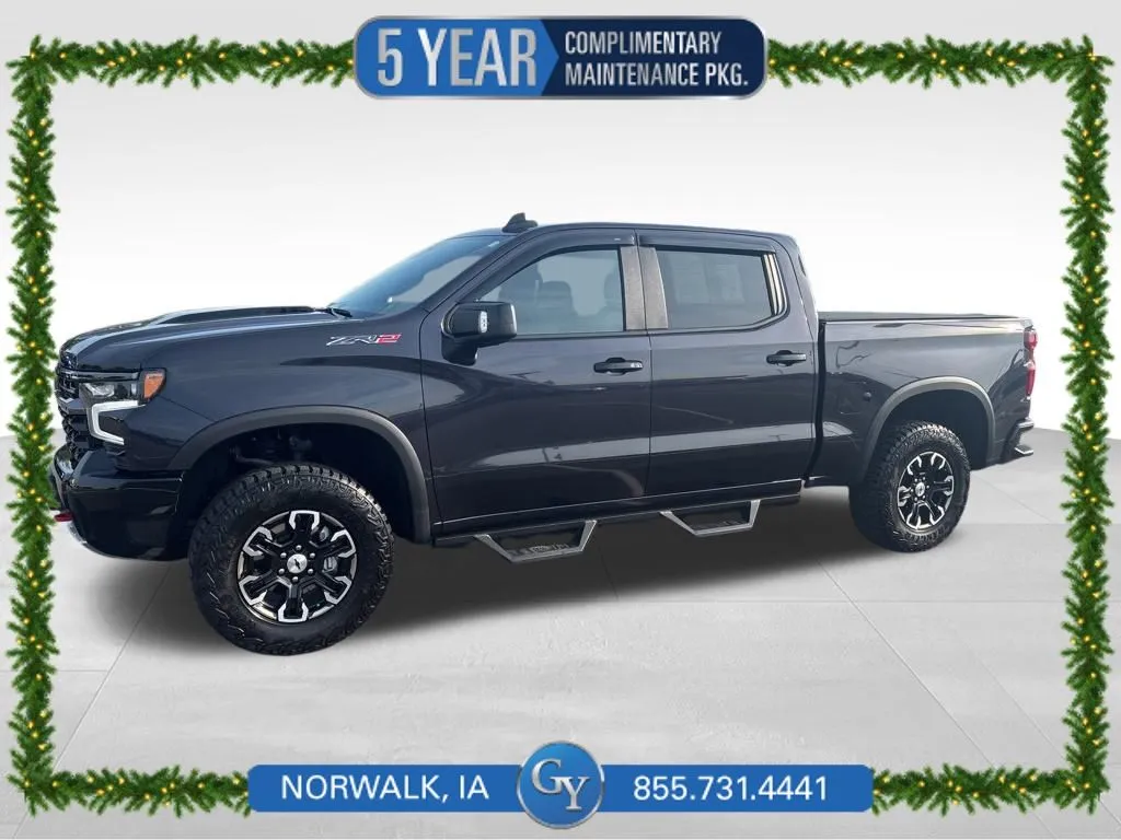 Gray 2024 Chevrolet Silverado 1500 ZR2 for sale in Norwalk, IA