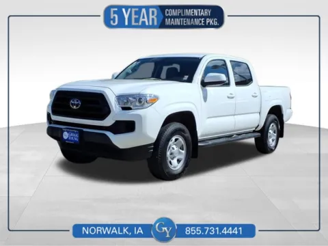 White 2023 Toyota Tacoma SR5 for sale in Norwalk, IA