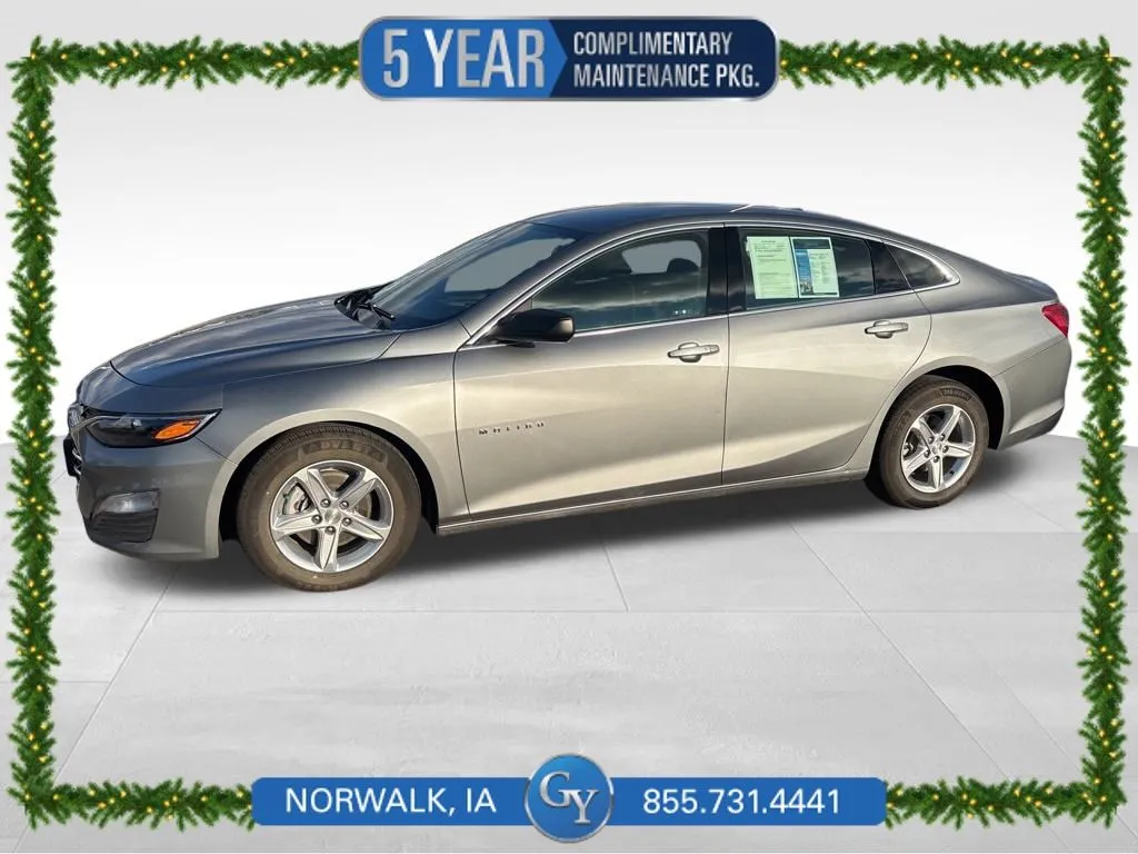 Used 2024 Chevrolet Malibu 1FL with VIN 1G1ZC5ST7RF122389 for sale in Norwalk, IA