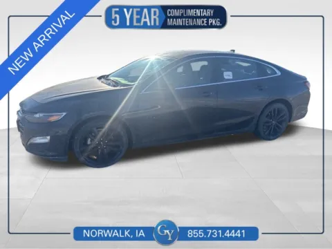 Black 2024 Chevrolet Malibu LT for sale in Norwalk, IA
