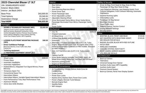 Photos of 2023 Chevrolet Blazer LT for sale in Norwalk, IA at Gregg Young Chevrolet of Norwalk