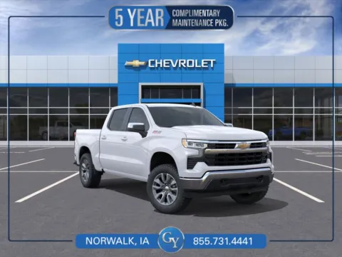 White 2026 Chevrolet Silverado 1500 LT for sale in Norwalk, IA