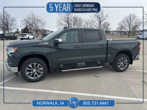 Gray 2026 Chevrolet Silverado 1500 LT for sale in Norwalk, IA
