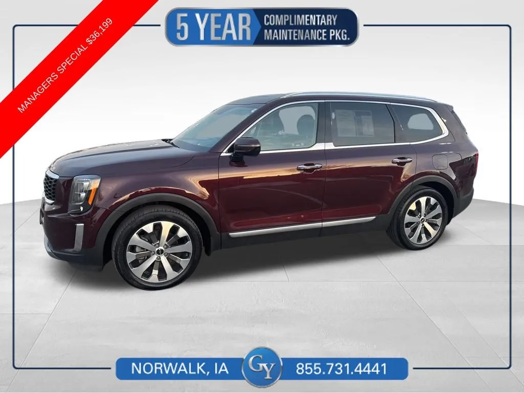 Red 2022 Kia Telluride SX for sale in Norwalk, IA
