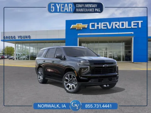 Black 2026 Chevrolet Tahoe RST for sale in Norwalk, IA