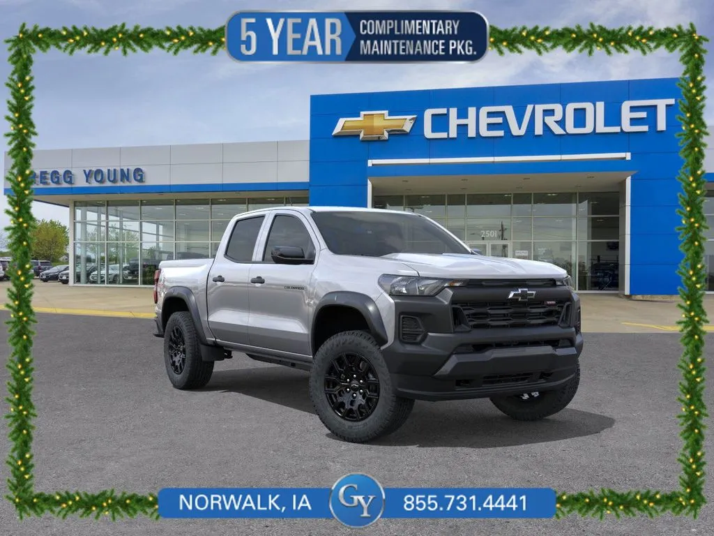 Gray 2026 Chevrolet Colorado Trail Boss for sale in Norwalk, IA
