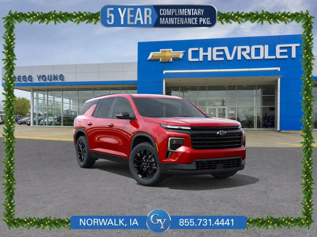 Red 2026 Chevrolet Traverse LT for sale in Norwalk, IA