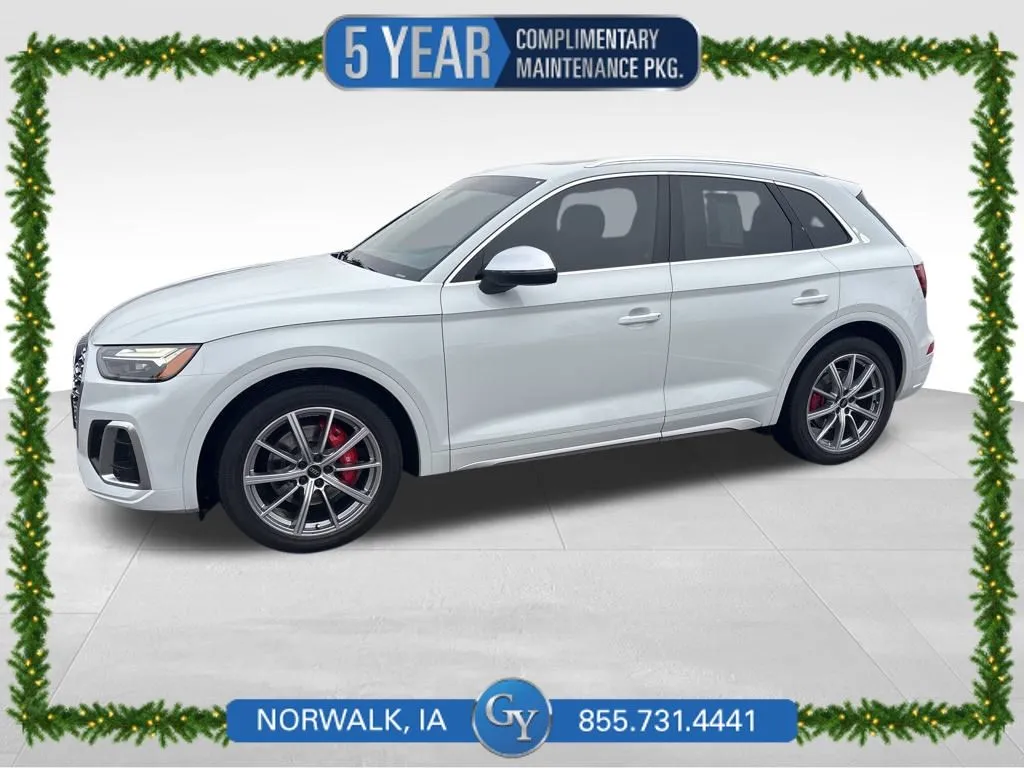 White 2024 Audi SQ5 Premium Plus for sale in Norwalk, IA