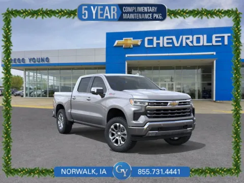 Gray 2026 Chevrolet Silverado 1500 LTZ for sale in Norwalk, IA