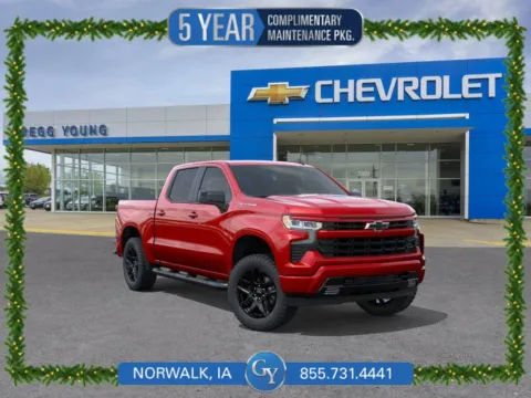 Red 2026 Chevrolet Silverado 1500 RST for sale in Norwalk, IA