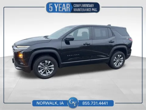 Black 2025 Chevrolet Equinox LT for sale in Norwalk, IA
