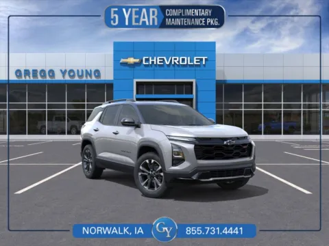 Gray 2026 Chevrolet Equinox RS for sale in Norwalk, IA