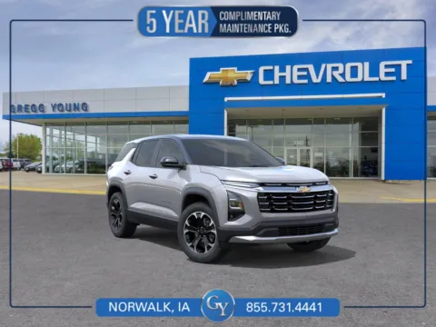 Gray 2026 Chevrolet Equinox AWD LT for sale in Norwalk, IA