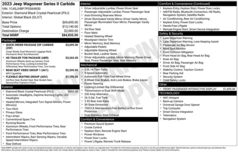 Photos of 2023 Jeep Wagoneer Series II for sale in Norwalk, IA at Gregg Young Chevrolet of Norwalk